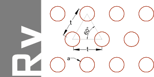 Rysunek perforacji RV