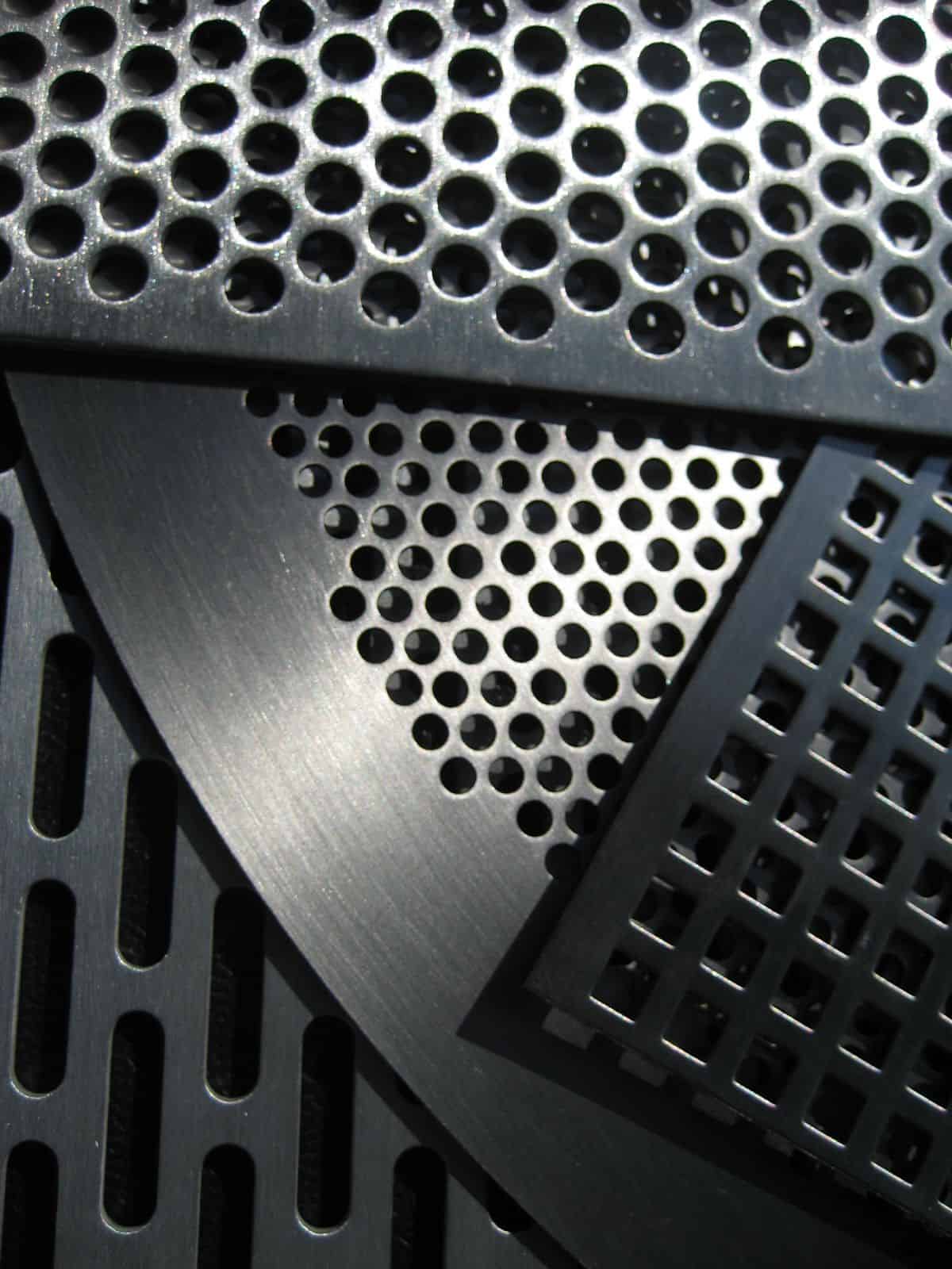 Zestaw blach perforowanych